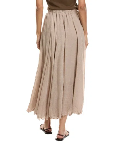 Max Studio Maxi Skirt In Brown