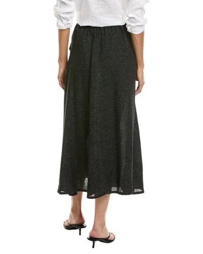 Max Studio Drawstring Maxi Skirt In Black