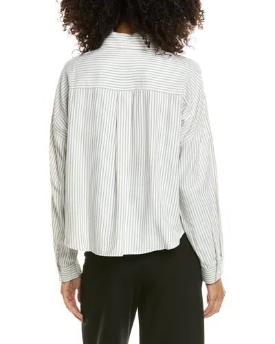 Max Studio Long Sleeve Shirt In White