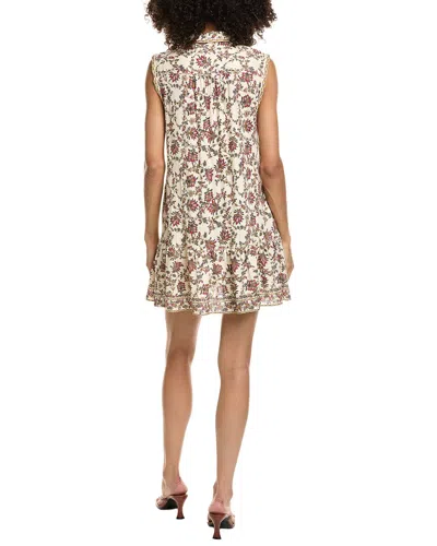 Max Studio Sleeveless Button Front Mini Shirtdress In Multi