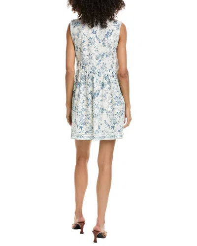 Max Studio Sleeveless Button Front Short T-shirt Dress In Multi