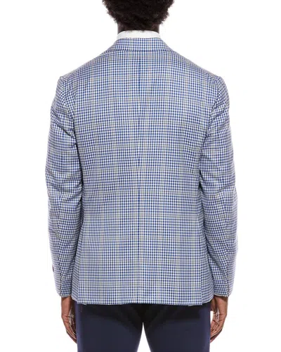 Isaia Wool Blazer In Blue