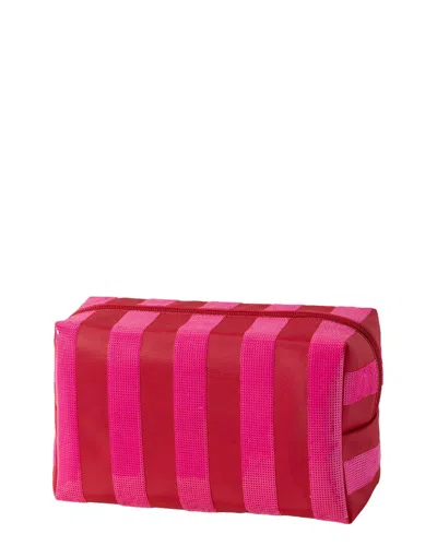 Shiraleah Cara Large Stripe Zip Pouch In Multi