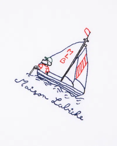 Maison Labiche Popincourt T-shirt In White