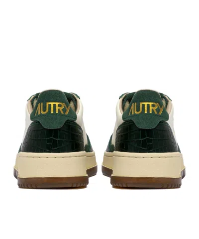 Autry Medalist Low-top Leather In Brown