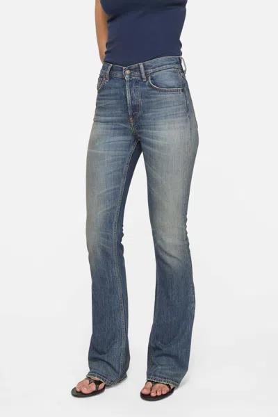 Acne Studios Multi-pocket Jeans In Blue