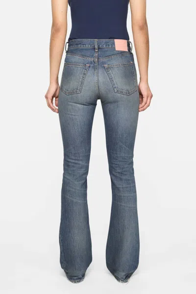 Acne Studios Multi-pocket Jeans In Blue
