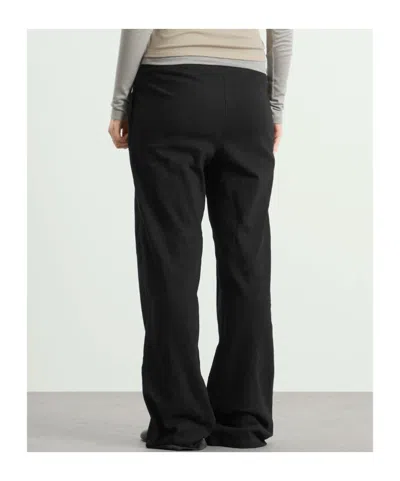 Entire Studios Drawstring Casual Pants In Black