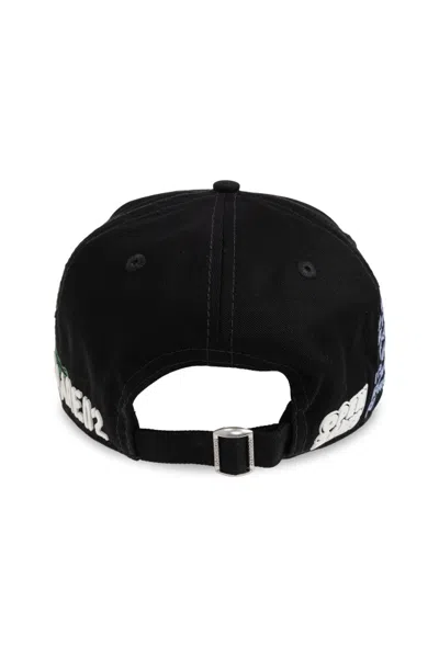 Dsquared2 Baseball Cap In Black