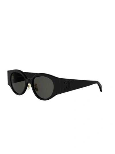 Celine Full Frame Sunglasses In Black