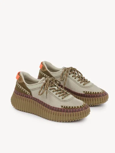 Chloé Nama Sneakers In Multi
