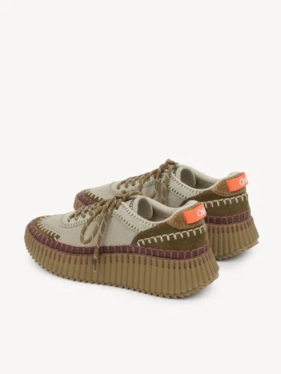 Chloé Nama Sneakers In Multi