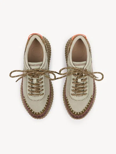 Chloé Nama Sneakers In Multi
