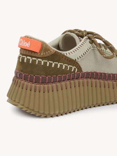 Chloé Nama Sneakers In Multi