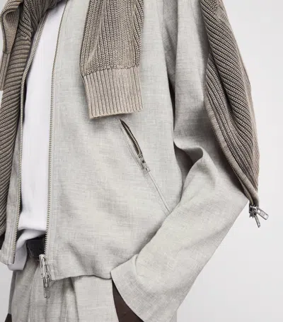 Won Hundred Dutton Boxy Jacket In Gray