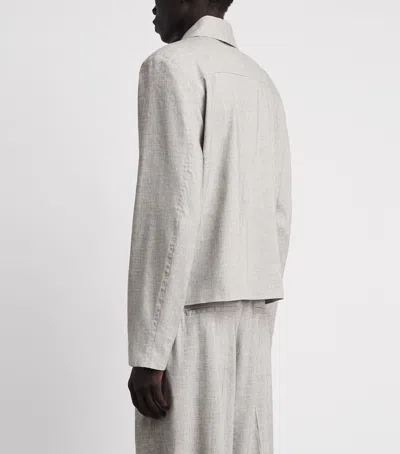 Won Hundred Dutton Boxy Jacket In Gray