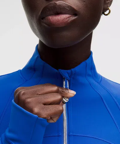 Lululemon Define Cropped Jacket In Blue