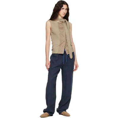 Rag & Bone Drawstring-waist Cargo Pants In Blue