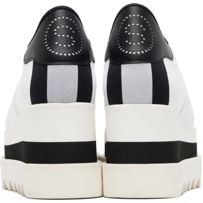 Stella Mccartney White Sneak-elyse Platform Sneakers In White