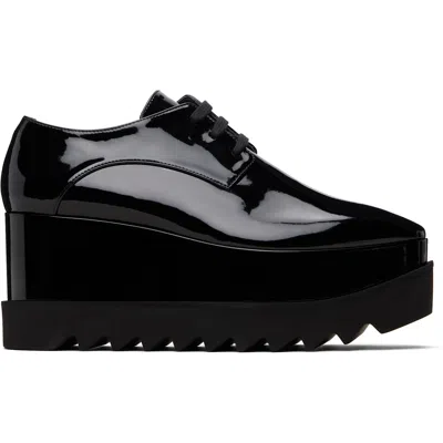 Stella Mccartney Black Limited Edition Elyse Monochrome Platform Derbys In Black