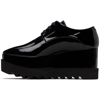 Stella Mccartney Black Limited Edition Elyse Monochrome Platform Derbys In Black