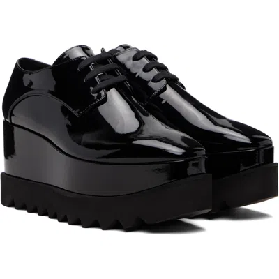 Stella Mccartney Black Limited Edition Elyse Monochrome Platform Derbys In Black