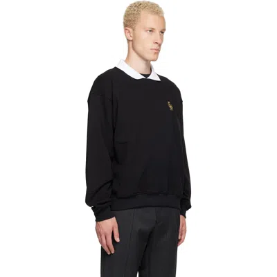 Ernest W Baker Black Golf Polo In Black