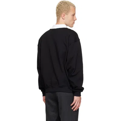 Ernest W Baker Black Golf Polo In Black