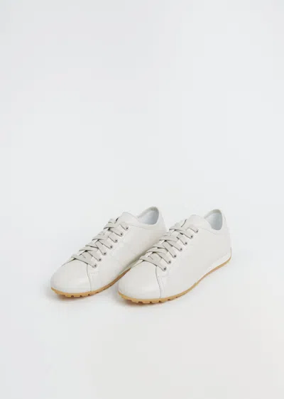 Sofie D'hoore Flint Leather Sneaker In White