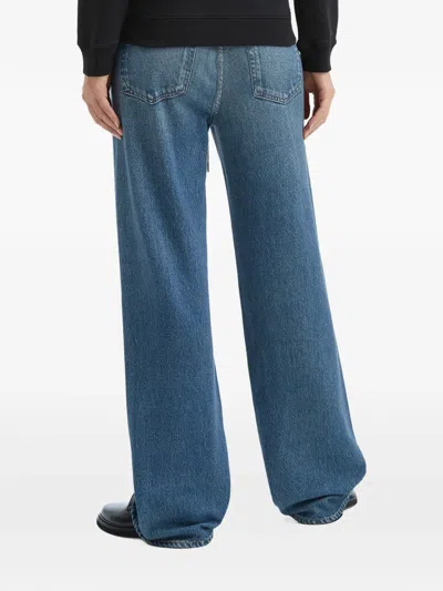 Rag & Bone Miramar Drawstring Jeans In Blue