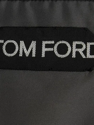Pre-owned Tom Ford Single-breasted Blazer In Gray