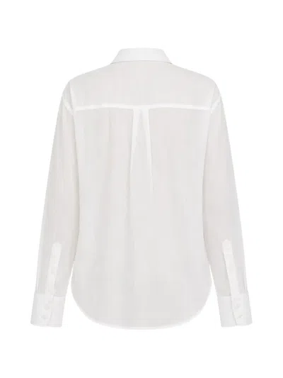 Kulson Flap-pocket Shirt In White