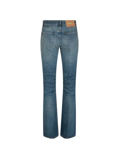 Haikure Flared Jeans With Gradient Effect In Blue