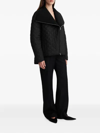 Anna Quan Morandi Quilted Jacket In Black