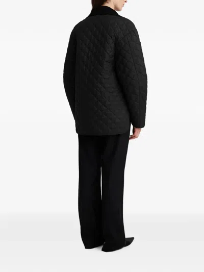 Anna Quan Morandi Quilted Jacket In Black