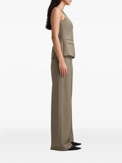 Anna Quan Marisol Button-up Top In Neutral