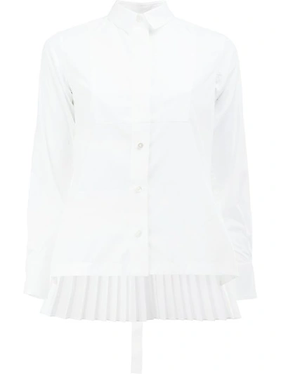 Sacai Pleated Button-down Shirt