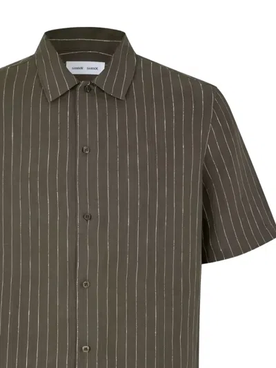 Samsoe & Samsoe Saavan Striped Shirt In Multi