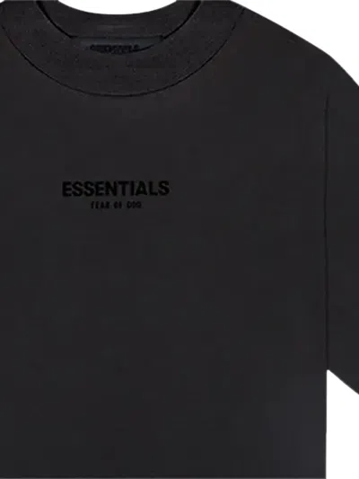 Essentials Logo-print T-shirt In Black