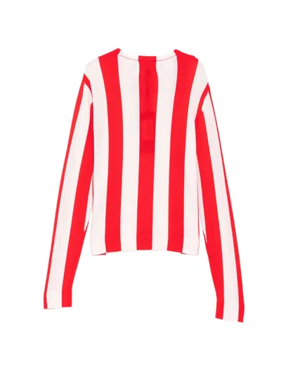 Cynthia Rowley Sideline Striped Sweater In Multi