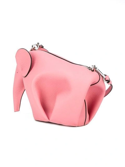 Shop Loewe Elephant Mini Bag In Pink