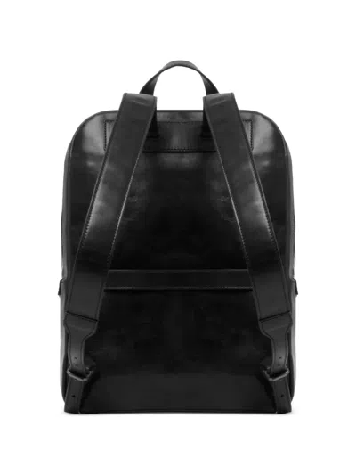 The Bridge Buckle-detail Leather Backpack In Pattern