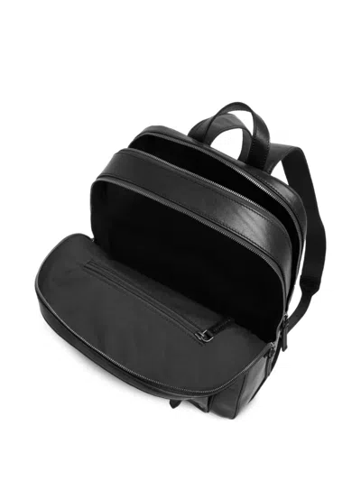 The Bridge Buckle-detail Leather Backpack In Pattern