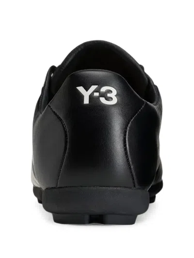 Y-3 Logo-print Panelled Sneakers In Black