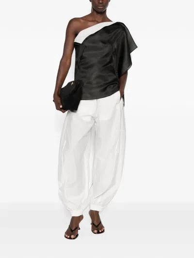 Rohe Sculptural Double-layered Top In Multi