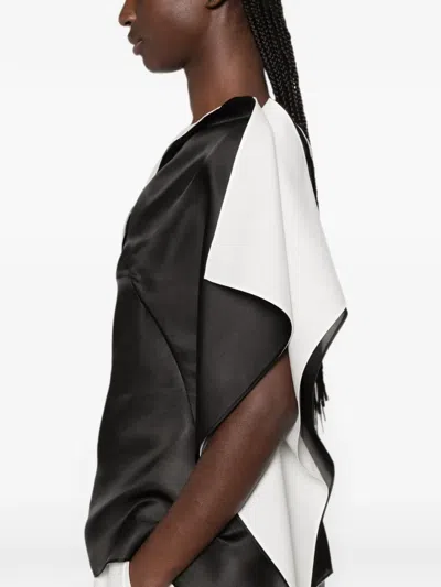 Rohe Sculptural Double-layered Top In Multi