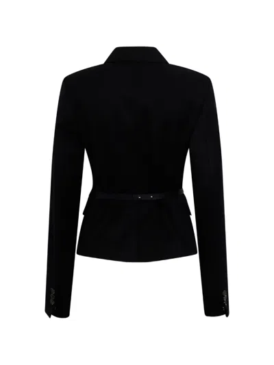 Dsquared2 Tailored2 Tweed Jacket In Black