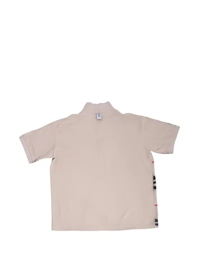 Prototypes Sprayed-check Polo Shirt In Neutral