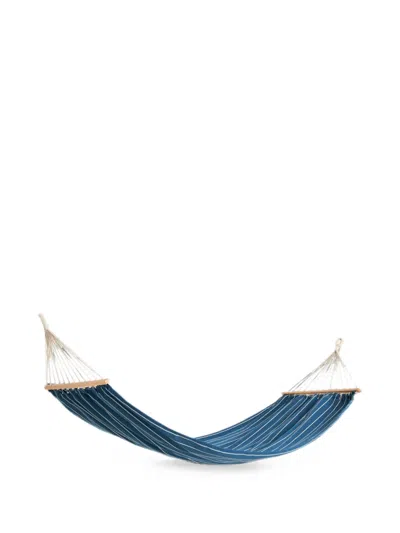 Hay Striped-pattern Hammock In Blue