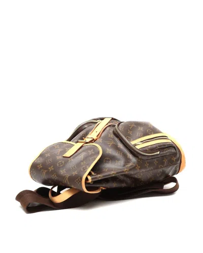 Pre-owned Louis Vuitton Monogram Bosphore Backpack In Brown